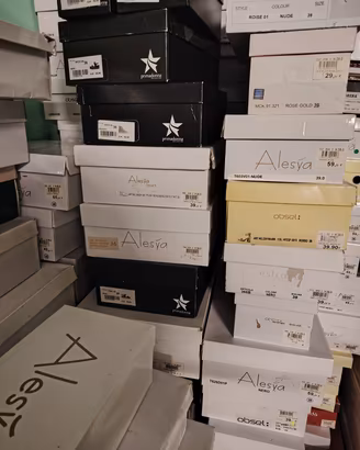 Stock scarpe da donna nuove