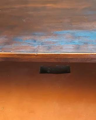 ✨Tavolo in legno massello 2 metri noce scuro ✨