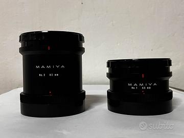 Mamiya RB67 Macro Auto Extension Tube No.1 & No.2