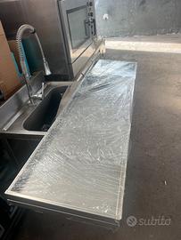 Mensole Acciaio INOX 140x40