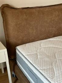 Letto Matrimoniale SOGNO SLIM + Materasso CECCATO