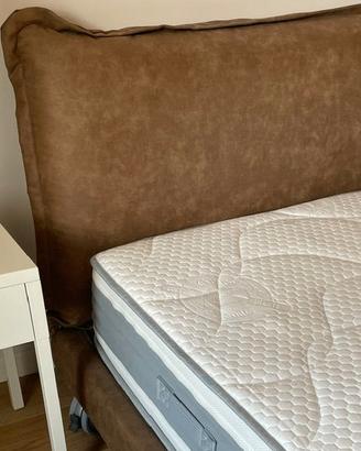 Letto Matrimoniale SOGNO SLIM + Materasso CECCATO