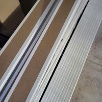 battiscopa  bianco mdf 220 x 75x13mm 