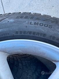 Set cerchi e gomme termiche