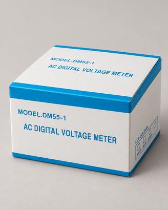 voltmetro digitale da presa DM55-1 con display LCD