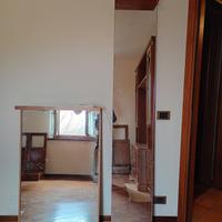 specchi  con ripiani in legno