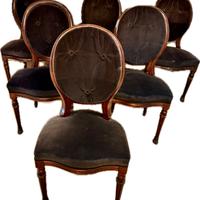Set 6 sedie francesi Luigi XVI