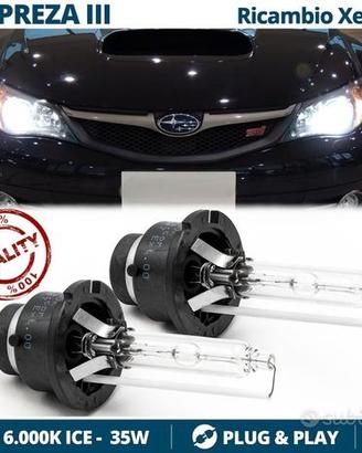 Lampadine ricambio xenon d2s per subaru impreza 3