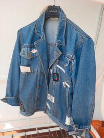 Giacca denim vintage anni 80s
