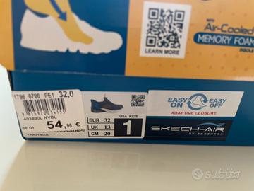 Skechers BAMBINO senza lacci taglia 32