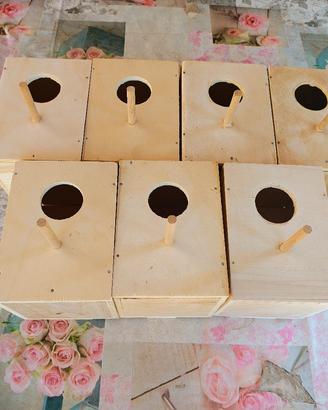 Nido casetta per pappagalli uccelli