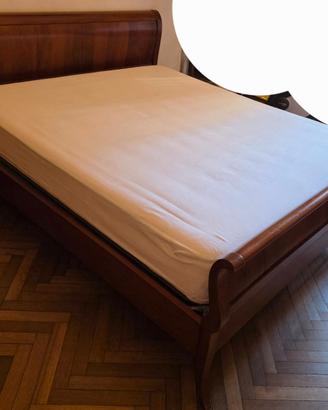 Letto Matrimoniale Legno Masaello