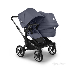 Passeggino bugaboo donkey 5 gemellare trio