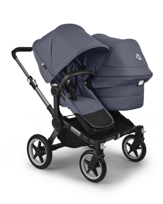 Passeggino bugaboo donkey 5 gemellare trio