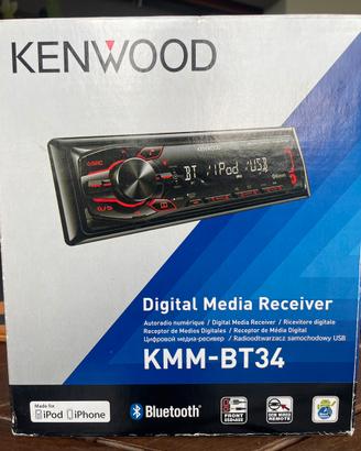 Radio Kenwood KMM-BT34