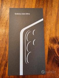 Galaxy S26 Ultra 1TB BLACK - NUOVO SIGILLATO