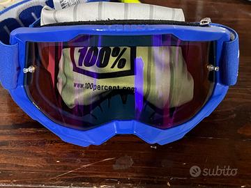 Maschera motocross bimbo 100%