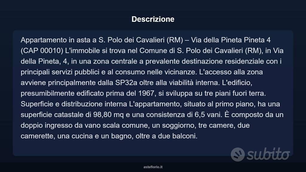 Appartamento – San Polo dei Cavalieri, Roma Capitale - Vista 4