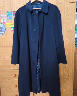 Cappotto uomo in lana Piacenza 1733, blu navy