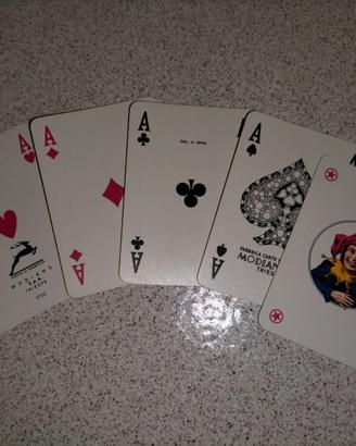 Mazzo carte da poker Modiano vintage plastificate