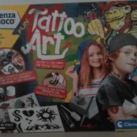 GIOCO TATTOO ART CLEMENTONI 
