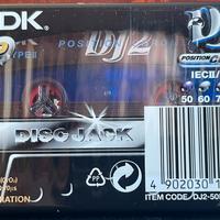 Lotto 8 audiocassette TDK DJ2 50 Type 2