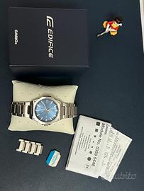 Orologo Casio Edifice vetro zaffiro 40mm completo