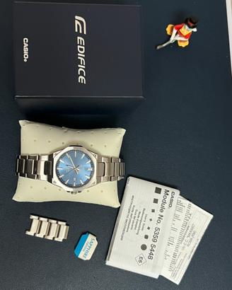 Orologo Casio Edifice vetro zaffiro 40mm completo