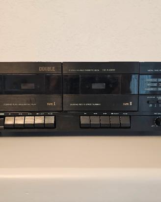 Doppio lettore musicassette AKAI
