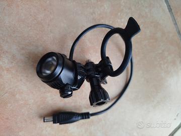 XACCOM 1300R - Luce Led Bici Kit completo