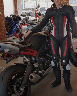 Tuta pista donna Scorpiotec in canguro