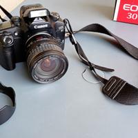 Fotocamera analogica Canon EOS 30 + ottica