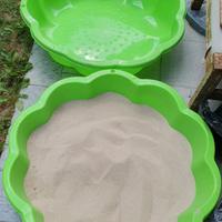 Sabbiera per bambini con coperchio