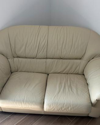 DIVANO 2 POSTI VERA PELLA