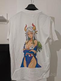T-shirt Anime Yamato One Piece - Logo ricamato