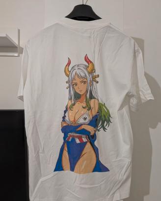 T-shirt Anime Yamato One Piece - Logo ricamato