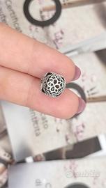 Charm originale pandora openwork fiori filigrana 