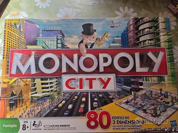 Monopoly City Hasbro 2009 Completo con Edifici 3D 