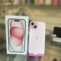 iPhone 15 128GB Rosa-Batteria 90% Originale Apple