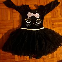 Costume Carnevale 2 anni gattina bimba H&M tg 92