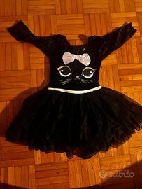 Costume Carnevale 2 anni gattina bimba H&M tg 92