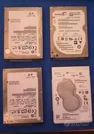 hard disk sata da 500 gb lotto 4 pezzi