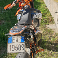 Ktm 250 exc targato e omologato motard