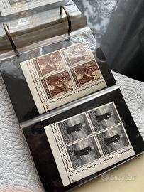 ALBUM CON 121 QUARTINE DELLE POSTE VATICANE, NUOVE