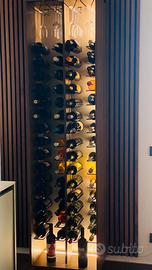 Mobile Cantina Vini in Noce Canaletto.