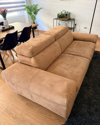 Divano lineare tancredi hand made sofa