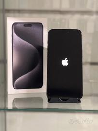 iPhone 15 Pro 256GB Nero-Originale Apple