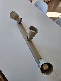 HEKTAR 3 faretti ikea con lampadine comprese
