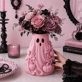 Vaso Decorativo Halloween "Fantasma & Zucche"