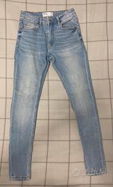 Jeans Bershka denim super skinny unisex